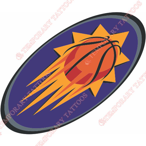 Phoenix Suns Customize Temporary Tattoos Stickers NO.1165